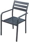 Stapelstuhl GARDEN PLEASURE "TREVISO", grau (anthrazit, anthrazit, anthrazit), B:55cm