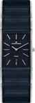 Keramikuhr JACQUES LEMANS "Dublin", blau (dunkelblau, silberfarben), Armbanduhren,