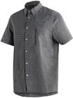 Funktionshemd MAIER SPORTS "Mats S/S", Herren, Gr. 48, Normalgr&ouml;&szlig;en, grau, 97%