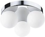 PAULMANN Deckenleuchte "Selection Bathroom Gove IP44 max. 3x20W Rondel Glas/Metall",