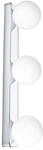 PAULMANN Wandleuchte "Selection Bathroom Gove IP44 max. 3x20W Balken Glas/Metall",