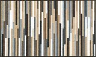 Fu&szlig;matte Gr. 3, beige (natur, grau), B:75cm H:7mm L:120cm, Polyamid, Teppiche,
