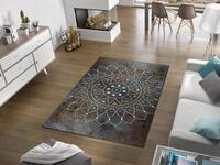 Teppich "Madhana", bunt, B:115cm H:7mm L:175cm, Polyamid, WASH+DRY BY KLEEN-TEX,