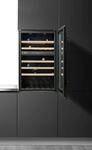 AMICA Einbauweink&uuml;hlschrank "WK 341 220 S", Energieeffizienz: G, schwarz, B:59cm