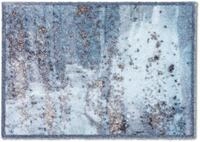 Fu&szlig;matte ASTRA "Pure & Soft" Gr. 15, blau (hellblau), B:50cm H:7mm L:70cm,
