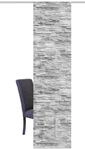 Schiebegardine HOME WOHNIDEEN "WALLI" Gr. 1, grau (anthrazit), B:60cm H:245cm,