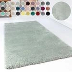 Hochflor-Teppich ESPRIT "Relaxx ESP-4150" Gr. 3, bunt (hellgrau, gr&uuml;n), B:120cm