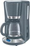 RUSSELL HOBBS Filterkaffeemaschine "Inspire 24390-56", grau, 1,25 l, 10,