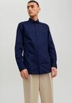 Langarmhemd JACK & JONES "JPRBLAPARKER Slim Fit Hemd, atmungsaktiv, ideal f&uuml;r den