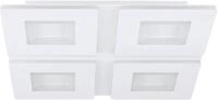 EGLO Deckenleuchte "Padrogiano-Z Deckenlampe, ZigBee 3.0, App und Sprachsteuerung,