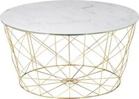 Couchtisch SALESFEVER "Caorle Coffeetable: Harmonisches Wohnambiente", wei&szlig;...