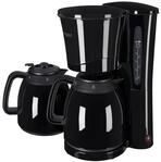 EXQUISIT Filterkaffeemaschine "KA 6502 sw", schwarz, 1 l, 10, Kaffeemaschinen, inkl.