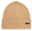 Beanie BOSS "M&uuml;tze Fati", Herren, beige, M&uuml;tzen Beanie