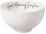 Schale VILLEROY & BOCH "Bol Good Morning Statement &oslash; 13,8 cm wei&szlig;", wei&szlig;,