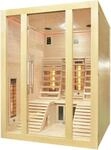 Infrarotkabine SANOTECHNIK "OSLO", beige (natur), integrierte Steuerung, (ohne Ofen),