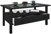 Couchtisch VCM "Holz Sofatisch Couchtisch Schublade Lingis L", schwarz, B:90cm