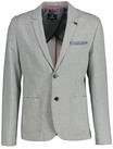 Jerseysakko LERROS "Casual Jersey Sakko", Herren, Gr. 46, grau (smoky grau), 70%