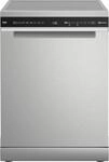 BAUKNECHT Standgeschirrsp&uuml;ler "B7F HS51 X", Energieeffizienz: B, silber (edelstahl),