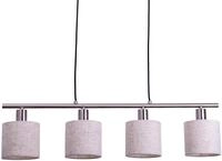 N&Auml;VE Pendelleuchte "Maron", beige (natur), 4, 1 Stk., Leuchten, H&auml;nge-,