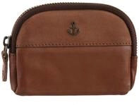 Schl&uuml;sseltasche HARBOUR 2ND "Imke", Damen, braun (charming cognac), Leder,