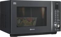 BAUKNECHT Mikrowelle "MF 259 SG", silber (schwarz, silber), B:49cm H:32,5cm T:46,8cm,