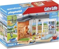 Konstruktions-Spielset PLAYMOBIL "Anbau Turnhalle (71328), My City Life", bunt,