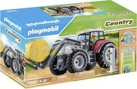 Konstruktions-Spielset PLAYMOBIL "Gro&szlig;er Traktor (71305), Country", bunt,