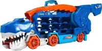 Spielzeug-Transporter HOT WHEELS "Ultimative Transporter", blau, Spielzeugfahrzeuge,