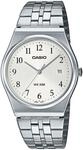 Quarzuhr, silber (silberfarben), CASIO TIMELESS COLLECTION, Armbanduhren,...