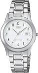 Quarzuhr, silber (edelstahlfarben), CASIO TIMELESS COLLECTION, Armbanduhren, Damen,