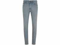 TOM TAILOR DENIM Herren Tapered Slim Jeans, blau, Uni, Gr. 28/32