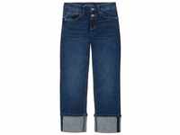 TOM TAILOR Damen Alexa Straight Jeans, blau, Uni, Gr. 26/28