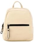 TOM TAILOR Damen TTTAMARA S Rucksack in Canvas-Optik, beige, Uni, Gr. ONESIZE