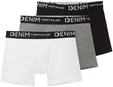 TOM TAILOR DENIM Herren Boxershorts im 3er-Pack, grau, Uni, Gr. S TOM TAILOR DENIM Herren Boxershorts im 3er-Pack, grau, Uni, Gr. S