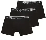 TOM TAILOR DENIM Herren Boxershorts im 3er-Pack, schwarz, Uni, Gr. M TOM TAILOR DENIM Herren Boxershorts im 3er-Pack, schwarz, Uni, Gr. M