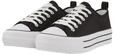 TOM TAILOR Damen Sneaker mit Plateau, schwarz, Uni, Gr. 36