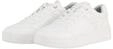 TOM TAILOR DENIM Damen Sneaker mit erh&ouml;hter Sohle, wei&szlig;, Uni, Gr. 36