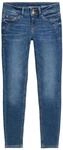 TOM TAILOR DENIM Damen TTJONA EXTRA SKINNY Jeans, blau, Uni, Gr. 25