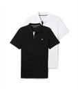 TOM TAILOR Herren Poloshirts im 2er-Pack, wei&szlig;, Uni, Gr. XXL