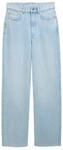 TOM TAILOR DENIM Damen TTLINOU WIDE Jeans, blau, Uni, Gr. XXL