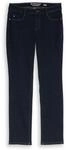 TOM TAILOR Damen TTLIVA STRAIGHT Jeans, blau, Uni, Gr. 28/32