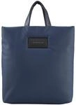 TOM TAILOR Damen TTPATTI M Rucksack aus wasserabweisendem recyceltem Nylon, blau,