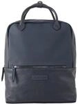 TOM TAILOR Damen TTGIA L Rucksack aus Lederimitat, blau, Uni, Gr. ONESIZE