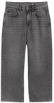 TOM TAILOR Jungen Baggy Fit Jeans, grau, Uni, Gr. 152