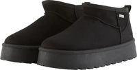 Tom Tailor 8490220003_O590, TOM TAILOR Damen Schneestiefeletten mit Plateau-Sohle,