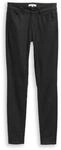 TOM TAILOR Damen Coated TTLUCIE SKINNY Jeans, schwarz, Uni, Gr. 28/32