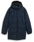 TOM TAILOR DENIM Herren Puffer Parka mit Kapuze, blau, Uni, Gr. XXL