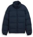 TOM TAILOR DENIM Herren Lightweight Pufferjacke mit Stehkragen, blau, Uni, Gr. XXL