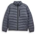 TOM TAILOR DENIM Herren Lightweight Steppjacke mit Stehkragen, grau, Uni, Gr. XL