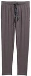 TOM TAILOR Herren Pyjama-Hose in Melange-Optik, grau, Meliert, Gr. 48